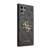 Guess 4G Big Metal Logo - Etui Samsung Galaxy S23 Ultra (szary) (GUHCS23L4GMGGR)
