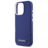 Karl Lagerfeld FW Metal Plate MagSafe - Etui iPhone 16 Pro Max (niebieski) (KLHMP16XPGMSRPB)