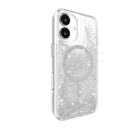 Case-Mate Waterfall MagSafe - Etui iPhone 16 (Silver) (CM054596)