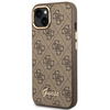 Guess 4G Metal Camera Outline Case – Etui iPhone 14 Plus (Brązowy) (GUHCP14MHG4SHW)