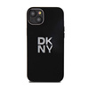 DKNY Liquid Silicone Metal Logo - Etui iPhone 15 / 14 / 13 (czarny) (DKHCP15SSMCBSK)