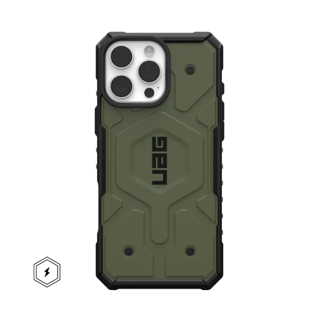 UAG Pathfinder Magsafe - obudowa ochronna do iPhone 16 Pro kompatybilna z MagSafe oliwkowy (114468117272)