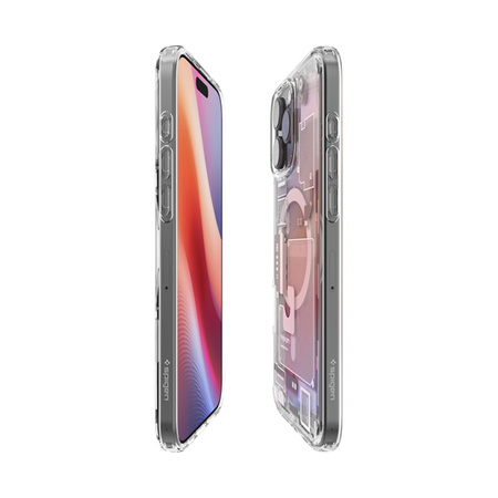 Spigen Ultra Hybrid Mag MagSafe - Etui do iPhone 16 Pro (Zero One Natural Titanium) (ACS08137)
