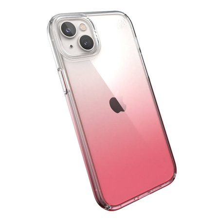 Speck Presidio Perfect-Clear + Ombre - Etui iPhone 15 Plus / 14 Plus z powłoką MICROBAN (Clear / Vintage Rose Fade) (150122-9509)