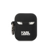 Karl Lagerfeld Silicone NFT Choupette Head 3D - Etui AirPods 1/2 gen (czarny) (KLA2RUNCHK)