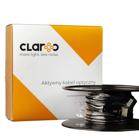 Claroc Kabel optyczny HDMI 2.1 8K 120Hz PRO 20 m (PRO-HDMI-21-20M)