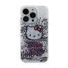 Hello Kitty IML Kitty On Bricks Graffiti - Etui iPhone 13 Pro (biały) (HKHCP13LHDGPHT)