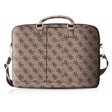 Guess 4G Uptown Computer Bag - Torba na notebooka 16" / 15" (brązowy) (GUCB154GB)
