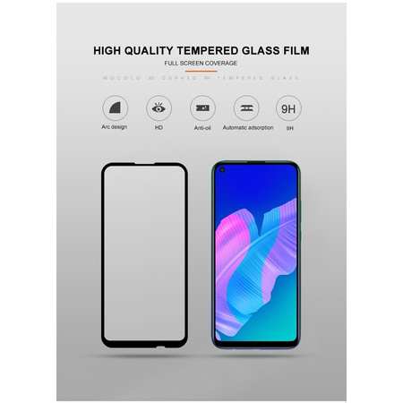 Mocolo 2.5D Full Glue Glass - Szkło ochronne Huawei P40 Lite E (HW4680)