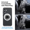 Spigen MFT13 Magnetic Dashboard & Vent Car Mount - Magnetyczny uchwyt samochodowy MagSafe (Srebrny) (ACP08314)