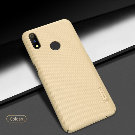 Nillkin Super Frosted Shield - Etui Realme 3 Pro (Realme X Lite) (Golden) (OR3P-80079)