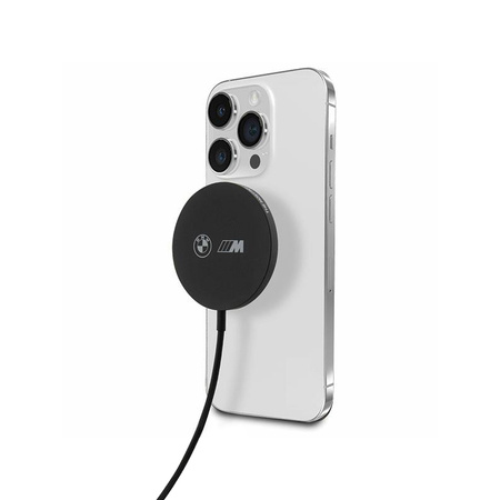 BMW M Edition - Ładowarka indukcyjna MagSafe 15W (czarny) (BMCBMSPLK)