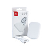 Crong MagSpot Power Bank - Bezprzewodowy power bank ultra slim z MagSafe 5000mAh, USB-C 20W PD (biały) (CRGMSPB5K1WHT)