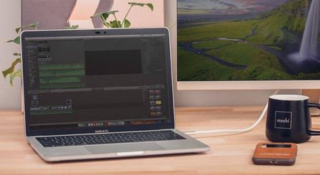 Moshi USB-C to DisplayPort Cable - Aluminiowa przejściówka z USB-C do DisplayPort 5K/60fps (srebrny) (99MO084102)