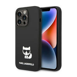Karl Lagerfeld Choupette Body - Etui iPhone 14 Pro Max (czarny) (KLHCP14XSLCTBK)