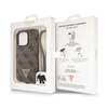 Guess Crossbody 4G Metal Logo - Etui iPhone 13 Pro (brązowy) (GUHCP13LP4TDSCPW)
