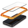 Spigen Alm Glass FC 2-Pack - Szkło hartowane do iPhone 15 2 szt (Czarna ramka) (AGL06906)