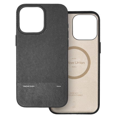 Native Union (RE)Classic Case - obudowa ochronna do iPhone 16 Pro Max kompatybilna z MagSafe - czarny (RECLA-BLK-NP24PM)