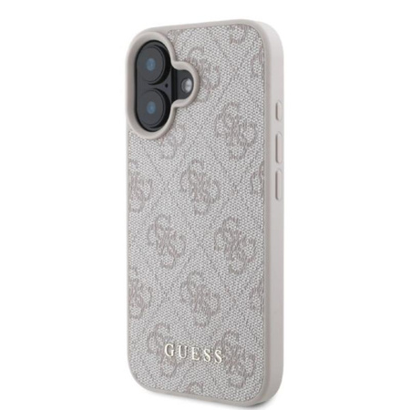 Guess 4G Classic - Etui iPhone 16 (różowy) (GUHCP16SG4GFPI)