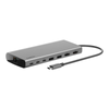 Belkin Hub USB-C 8w1, 10 Gbps, 2 x HDMI 4K szary (INC015BTSGY-CZ)