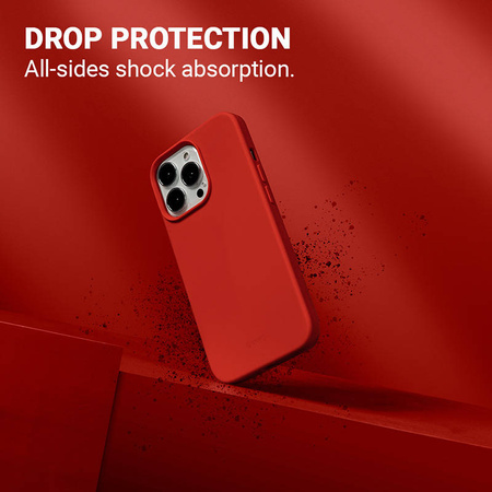 Crong Color Cover - Etui iPhone 13 Pro (czerwony) (CRG-COLR-IP1361P-RED)