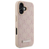 Karl Lagerfeld Hot Stamp MagSafe - Etui iPhone 16 (różowy) (KLHMP16SPKHPORPP)