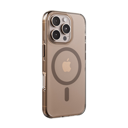 Crong Clear MAG Pro - Etui iPhone 16 Pro Max MagSafe (pustynny) (CRGCLRMPIP1669PBRW)