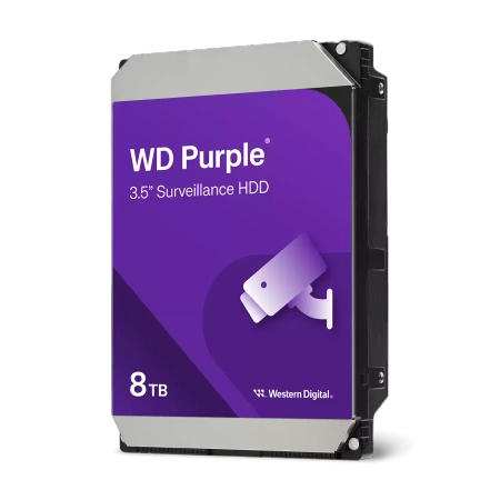 WD Purple Dysk HDD 8 TB SATA 3,5" 256 MB (WD85PURZ)