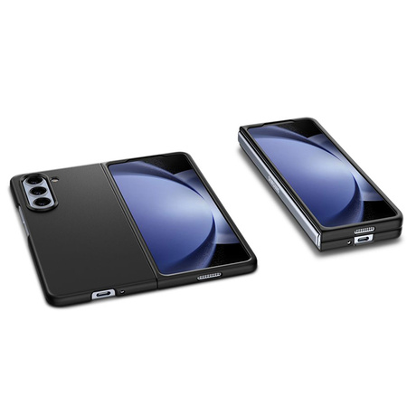 Spigen Airskin - Etui do Samsung Galaxy Z Fold 5 (Czarny) (ACS06223)