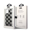 Karl Lagerfeld Monogram Liquid Glitter - Etui iPhone 14 (czarny) (KLHCP14SLMNMK)