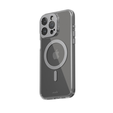 Moshi iGlaze MagSafe - Etui iPhone 15 Pro Max (Meteorite Gray) (99MO231008)