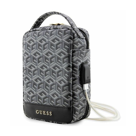 Guess GCube Stripe Travel Universal Bag - Organizer na akcesoria (Czarny) (GUHBHGCFSEK)