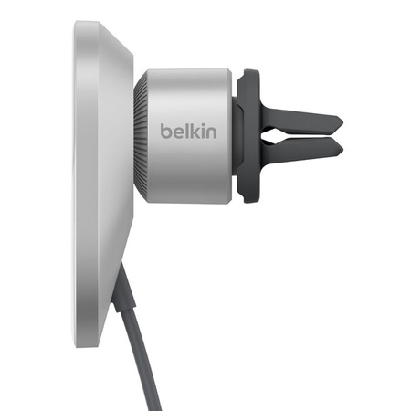 Belkin Ładowarka samochodowa, magnetyczna, Qi2.0, 15W, szara (WIC008BTGR-NCV2)