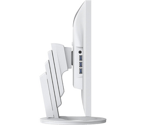 EIZO FlexScan EV2781-WT - monitor LCD IPS 27", rozdzielczość 2560 x 1440 (16:9), złącza USB-C, DisplayPort, HDMI (biały) (EV2781-WT)