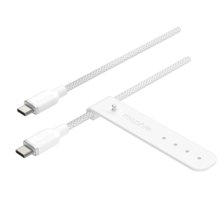 Mophie - kabel USB-C USB-C 2m - biały (409912828)