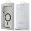 Guess Rhinestones Printed Classic Logo MagSafe - Etui do Samsung Galaxy S25 (czarny) (GUHMS25SPFTDTEK)