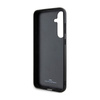 BMW Signature Leather Crossing Lines Pattern - Etui Samsung Galaxy S24 (czarny) (BMHCS24S23RCGPK)