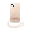 Guess 4G Print Cord - Etui ze smyczką iPhone 14 Plus (różowy) (GUOHCP14MH4STP)