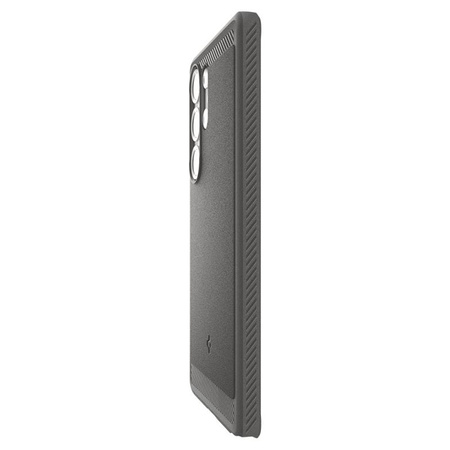 Spigen Rugged Armor Mag MagSafe - Etui do Samsung Galaxy S25 Ultra (Marble Grey) (ACS08952)