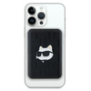 Karl Lagerfeld Choupette Head Pin MagSafe - Power Bank indukcyjny 5000 mAh 15W (czarny) (KLPB5FPGKSCHHK)