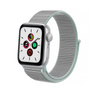 Crong Nylon - Pasek sportowy do Apple Watch 38/40/41/42 mm (Pastel Grey) (CRG-40NLB-PGR)