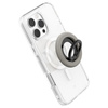 Spigen Nano Pop MagSafe Phone Ring - Magnetyczny uchwyt na palec z funkcją podstawki (Truffle Grey) (AMP09032)