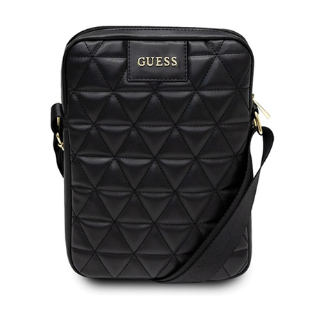 Guess Quilted Tablet Bag - Torba na notebooka / tablet 10" (czarny) (GUTB10QLBK)