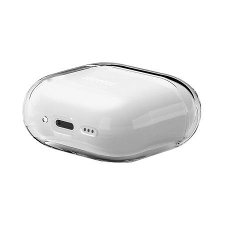 Decoded Silicone Aircase - silikonowa obudowa ochronna do AirPods 4 gen. (transparent) (D25AP4C1TT)