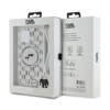 Karl Lagerfeld IML Crossbody Monogram Karl & Choupette Head MagSafe - Etui iPhone 15 / 14 / 13 (przezroczysty) (KLHMP15SHCKCKLCT)