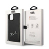 Karl Lagerfeld Signature Logo Cardslot - Etui iPhone 14 Plus (czarny) (KLHCP14MCSSK)