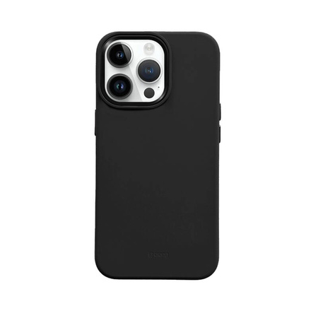 Crong Color Cover LUX Magnetic - Etui iPhone 15 Pro MagSafe (czarny) (CRG-COLRLM-IP1561P-BLK)