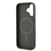 Guess 4G Printed Stripes MagSafe - Etui iPhone 16 Plus (brązowy) (GUHMP16MP4RPSW)