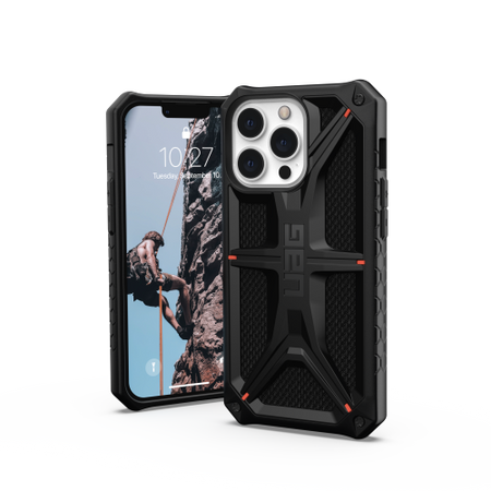 UAG Monarch - obudowa ochronna do iPhone 13 Pro (kevlar-black) [mto] (113151113940)