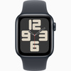 Apple Watch SE GPS 40mm Koperta z aluminium w kolorze północy, pasek sportowy w kolorze północy - M/L (MXE93ET/A)